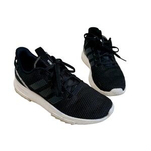 ADIDAS Cloudfoam Racer TR Core Black Sneakers Running Shoes Size 7